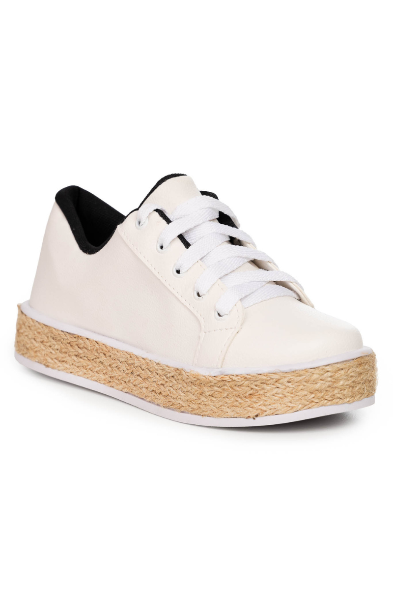 Domidona Casual Tenis Feminino Casual Corda Tênis Casual Floral